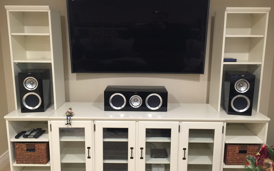 Built-in Bookshelf Media Solution